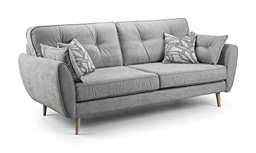 Honeypot – Sofa – Zinc – 3 Seater – 2 Seater – Grey – Plush Grey – Blue – Beige – Teal (3 Seater, Grey)