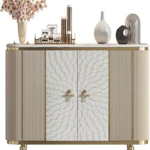 AKNHD Living Room Tables Light Luxury Porch Cabinet Modern Simple Corridor Hall Shell Decoration Cabinet Living Room Marble Dining Side Cabinet