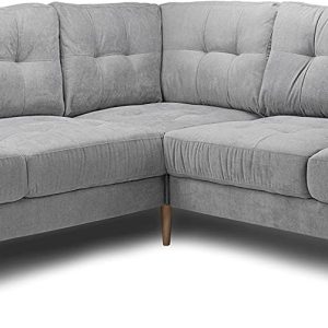 Honeypot – Sofa – Aurora – Grey Fabric – Corner – 3 Seater – 2 Seater (2C2 Corner)